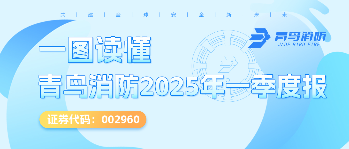 一图读懂青鸟消防2025年一季度报